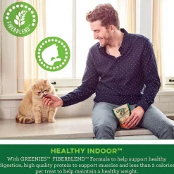 Greenies Feline SmartBites Healthy Indoor Chicken Flavor Cat Treats