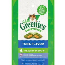 Greenies Feline SmartBites Healthy Indoor Tuna Flavor Cat Treats