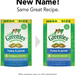 Greenies Feline SmartBites Healthy Indoor Tuna Flavor Cat Treats