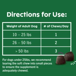 Greenies Immune Health Chicken Flavor Supplements for Dogs