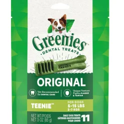 Greenies Original Dental Chews for Dogs, Treat-Pak, Teenie
