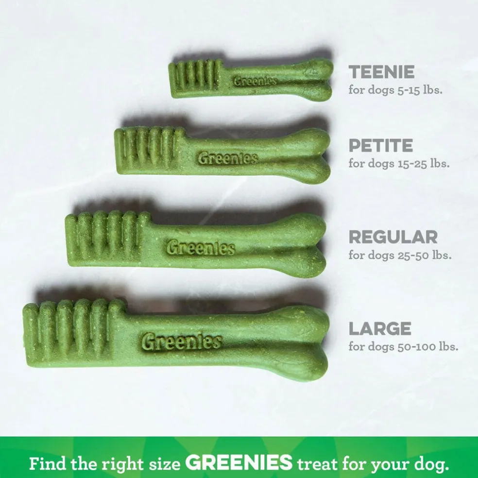 Greenies Original Dental Chews for Dogs, Treat-Pak, Large
