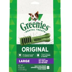 Greenies Original Dental Chews for Dogs, Treat-Pak, Large