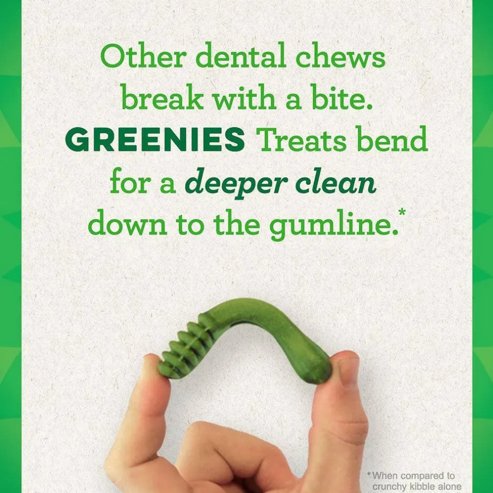 Greenies Original Dental Chews for Dogs, Treat-Pak, Large