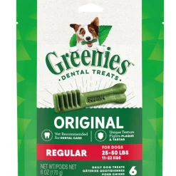 Greenies Original Dental Chews for Dogs, Treat-Pak, Regular