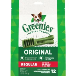 Greenies Original Dental Chews for Dogs, Treat-Pak, Regular