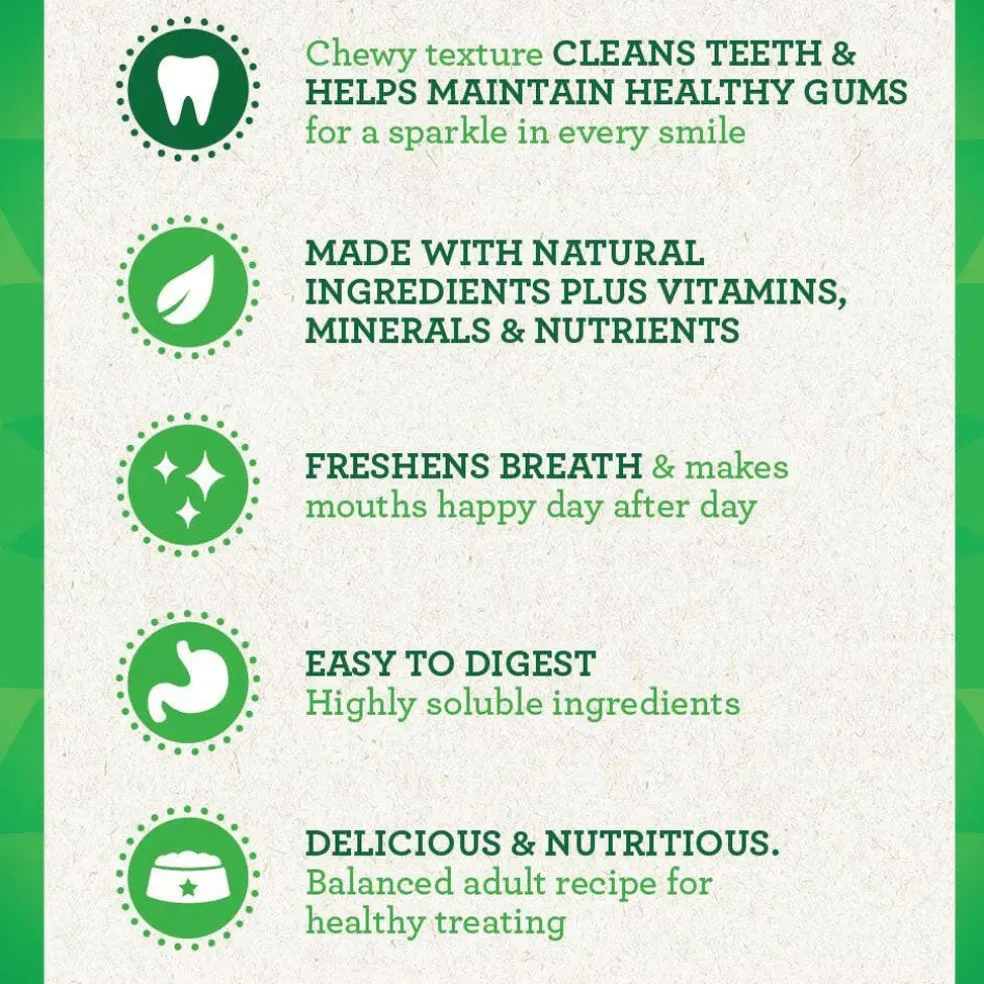 Greenies Original Dental Chews for Dogs, Treat-Pak, Regular