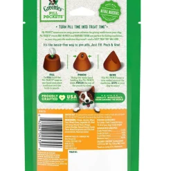 Greenies Pill Pockets Chicken Flavor Treats for Dogs, Tablet Size
