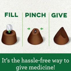 Greenies Pill Pockets Hickory Smoke Flavor Treats for Dogs, Tablet Size