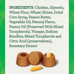 Greenies Pill Pockets Peanut Butter Flavor Treats for Dogs, Capsule Size