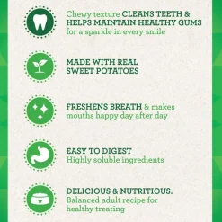GREENIES Sweet Potato Large Dental Treats