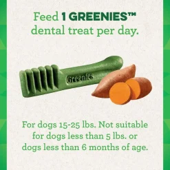 GREENIES Sweet Potato Large Dental Treats