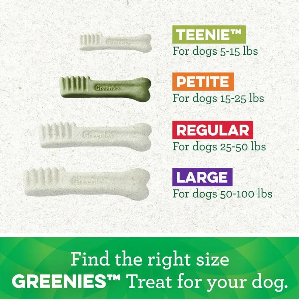 GREENIES Sweet Potato Petite Dental Treats, 60 count