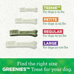 GREENIES Sweet Potato Regular Dental Treats