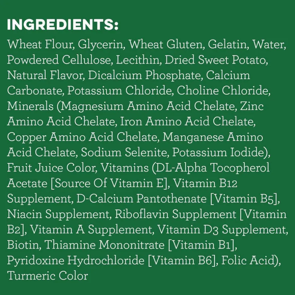 GREENIES Sweet Potato Teenie Dental Treats