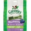 Greenies Teenie Blueberry Dental Dog Chews, 43 Count
