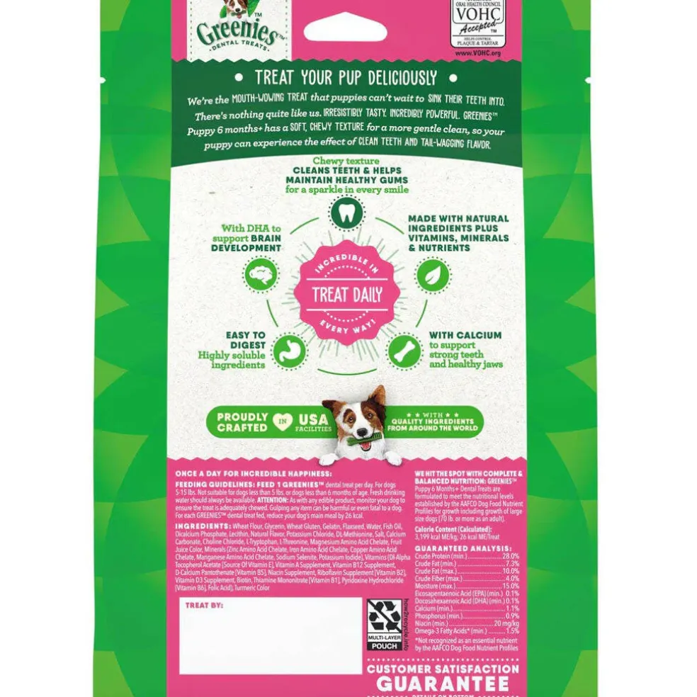 Greenies Teenie Puppy Dental Dog Treats