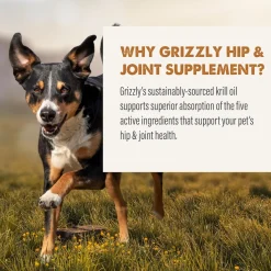 Grizzly Joint Aid Supplement For Dogs & Cats