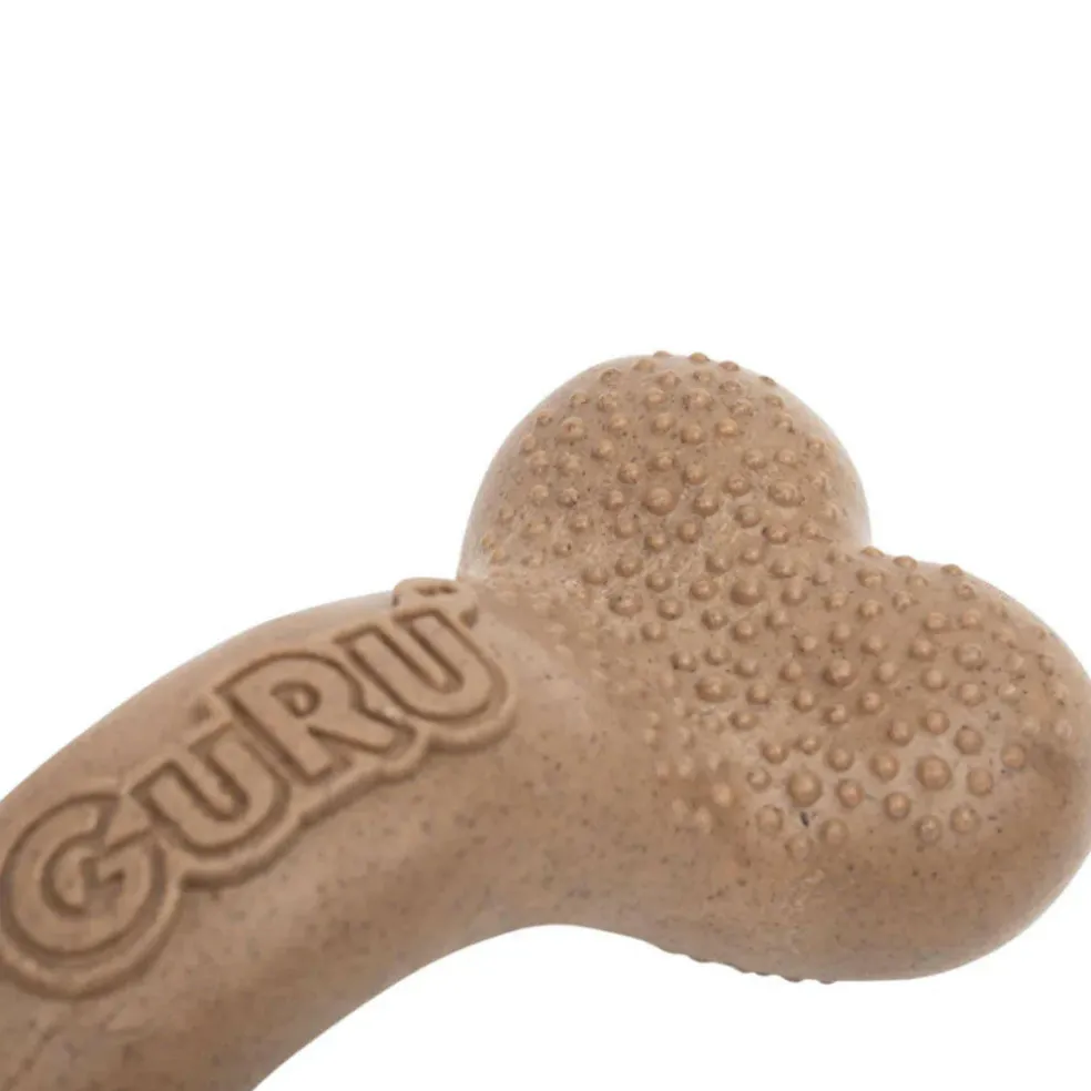 GURU Bone Dog Toy Bacon, Medium