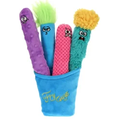 GURU Fry Guys Set Dog Toy, 5-pack