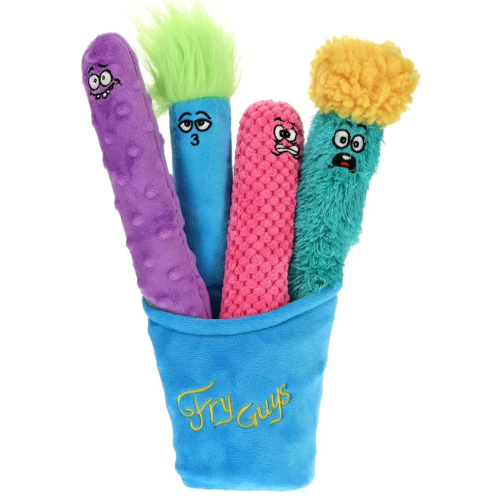 GURU Fry Guys Set Dog Toy, 5-pack