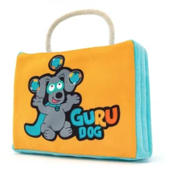 GURU Fun Box Plush Puzzle Bag Dog Toy