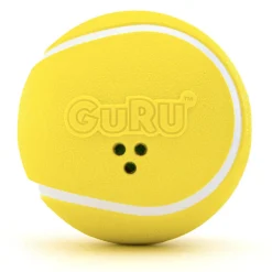 GURU Giggling Tennis Ball Dog Toy, Large