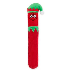 GURU Holiday Fry Guys Happy Plush Dog Toy, Large, 1 count