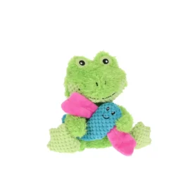 GURU Loveys Dog Toy, Frog, Medium