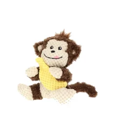 GURU Loveys Dog Toy, Monkey, Medium