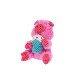 GURU Loveys Dog Toy, Pig, Medium
