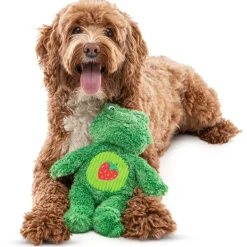GURU Soft Scents Plush Dog Toy Frog, Medium