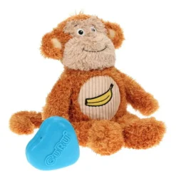 GURU Soft Scents Plush Dog Toy Monkey, Medium