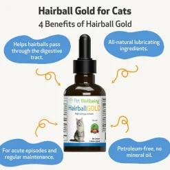 Hairball Gold- Help for Cat Hairballs (2 oz)