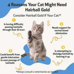 Hairball Gold- Help for Cat Hairballs (2 oz)