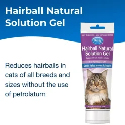 Hairball Natural Solution Gel Supplement for Cats (3.5 oz)