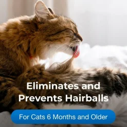Hairball Natural Solution Gel Supplement for Cats (3.5 oz)