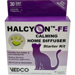 Halcyon FE Calming Home Diffuser Starter Kit for Cats