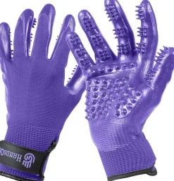 HandsOn Bathing & Grooming Gloves for Cats, Dogs & Horses