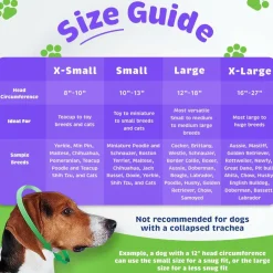 Happy Hoodie Calming Cap For Dogs BLACK -2 pack (1 large & 1 small)