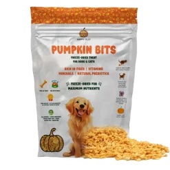 Happy Olly Happy Olly Freeze Dried Pumpkin- Single Ingredient Dog Treats, 2-oz
