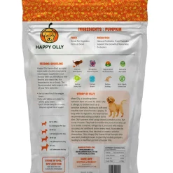 Happy Olly Happy Olly Freeze Dried Pumpkin- Single Ingredient Dog Treats, 2-oz