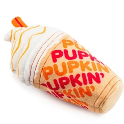 Haute Diggity Dog Pupkin' Donuts Ice Coffee Halloween Dog Toy