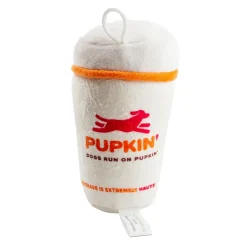 Haute Diggity Dog Pupkin' Donuts Hot Coffee Dog Toy