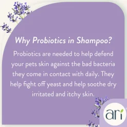 Health Extension Ari Probiotic Sensitive Skin Shampoo Lavender Plus Eucalyptus For Dogs, 16-oz