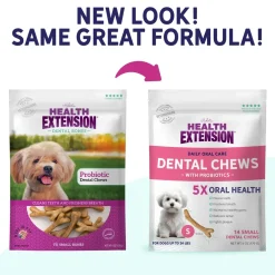 Health Extension Probiotic Dental Chews For Dogs