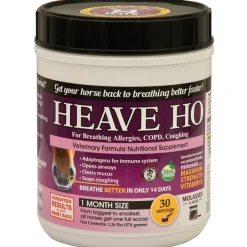 Heave Ho for Allergies, COPD & Coughing in Horses with Molasses