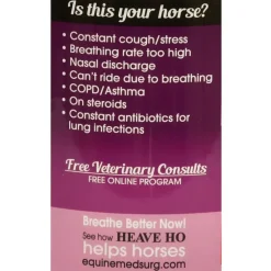 Heave Ho for Allergies, COPD & Coughing in Horses with Molasses