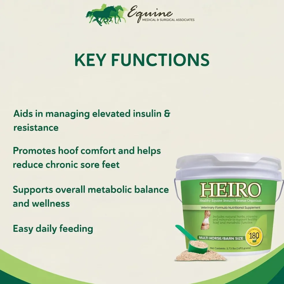 HEIRO Insulin Resistance Supplement for Horses