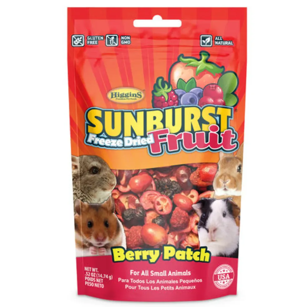 Higgins Sunburst Freeze Dried Fruit Berry Patch For Small Animals (0.52 oz)